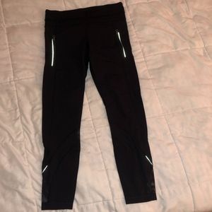 lululemon leggings with mesh and pockets size 6